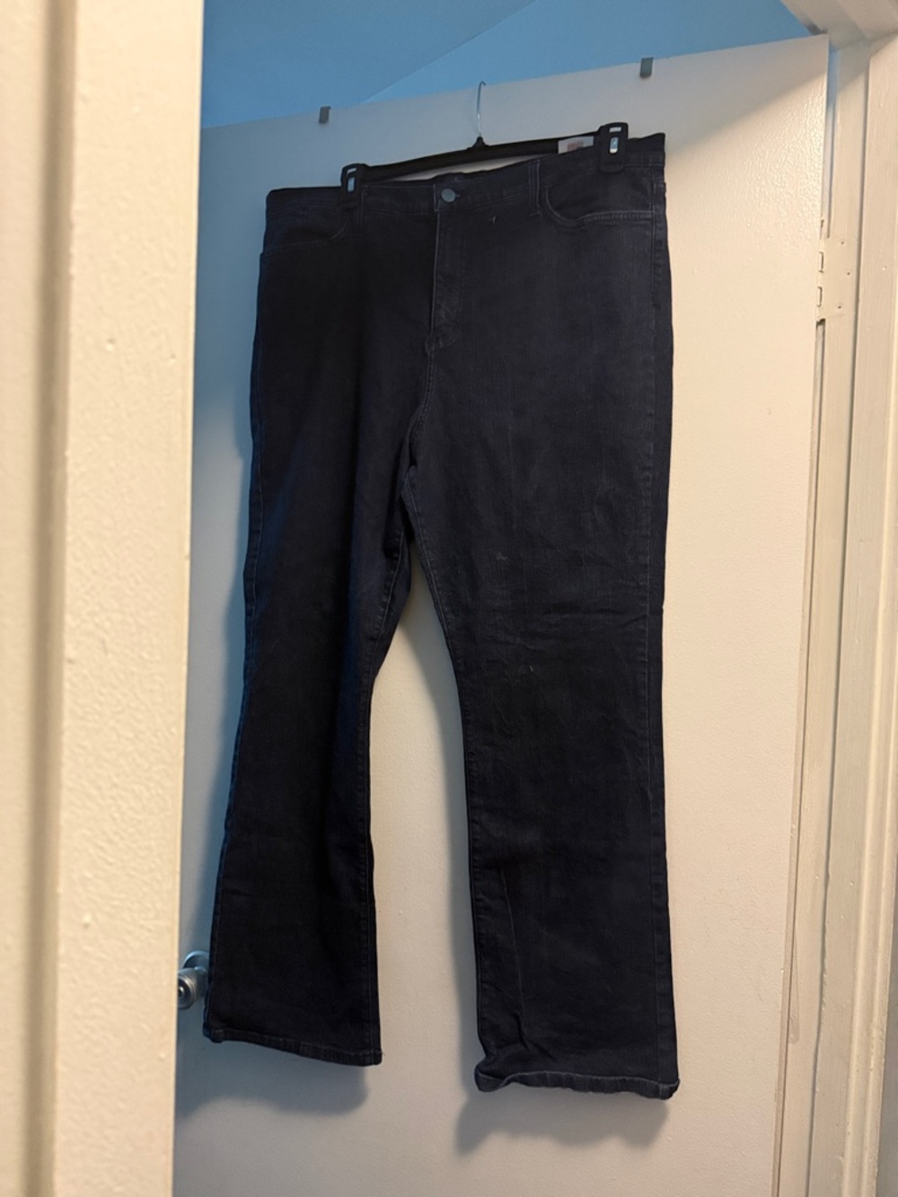 NYDJ Dark Indigo Straight Leg Jeans